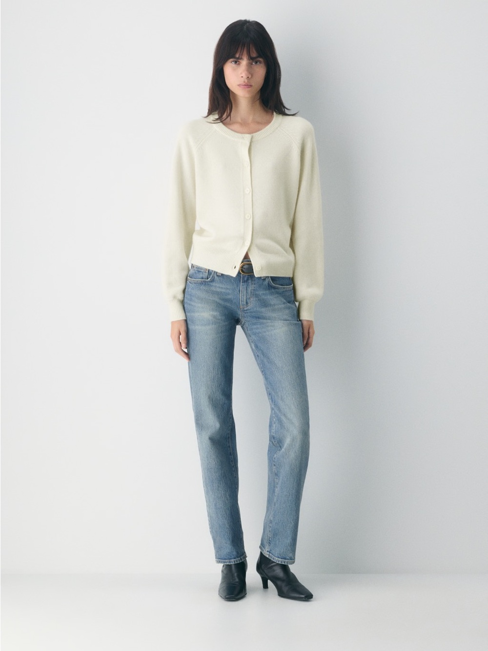Aritzia Wilfred Essential Wool Cashmere London Cardigan